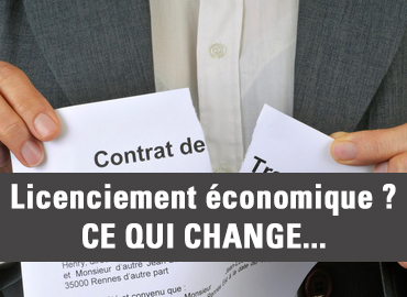 licenciement économique ce qui change