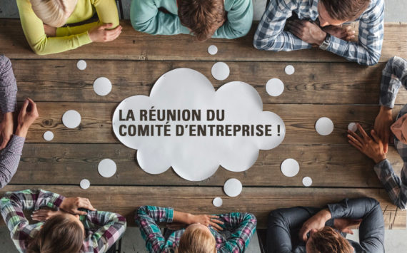 la réunion du comité d'entreprise
